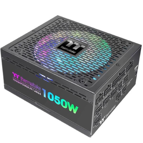 Thermaltake POWER PF1 ARGB 1050 - TT Premium Edition - alimentazione (interna) - ATX12V - 80 PLUS Platinum - 1050 Watt - PFC (fattore di correzione alimentazione) attivo - nero
